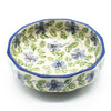 Shallow Little Bowl 12 oz in Blue Clematis